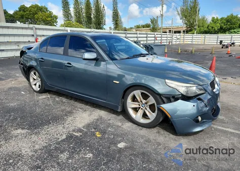 2009 BMW 528 I from USA, damaged, VIN WBANU53549C122870